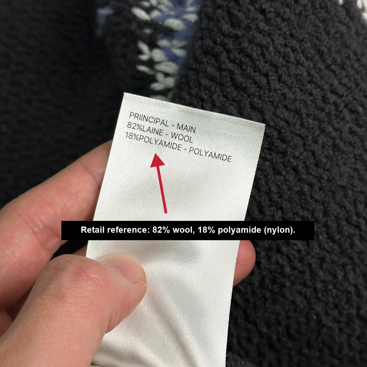 Retail-reference composition