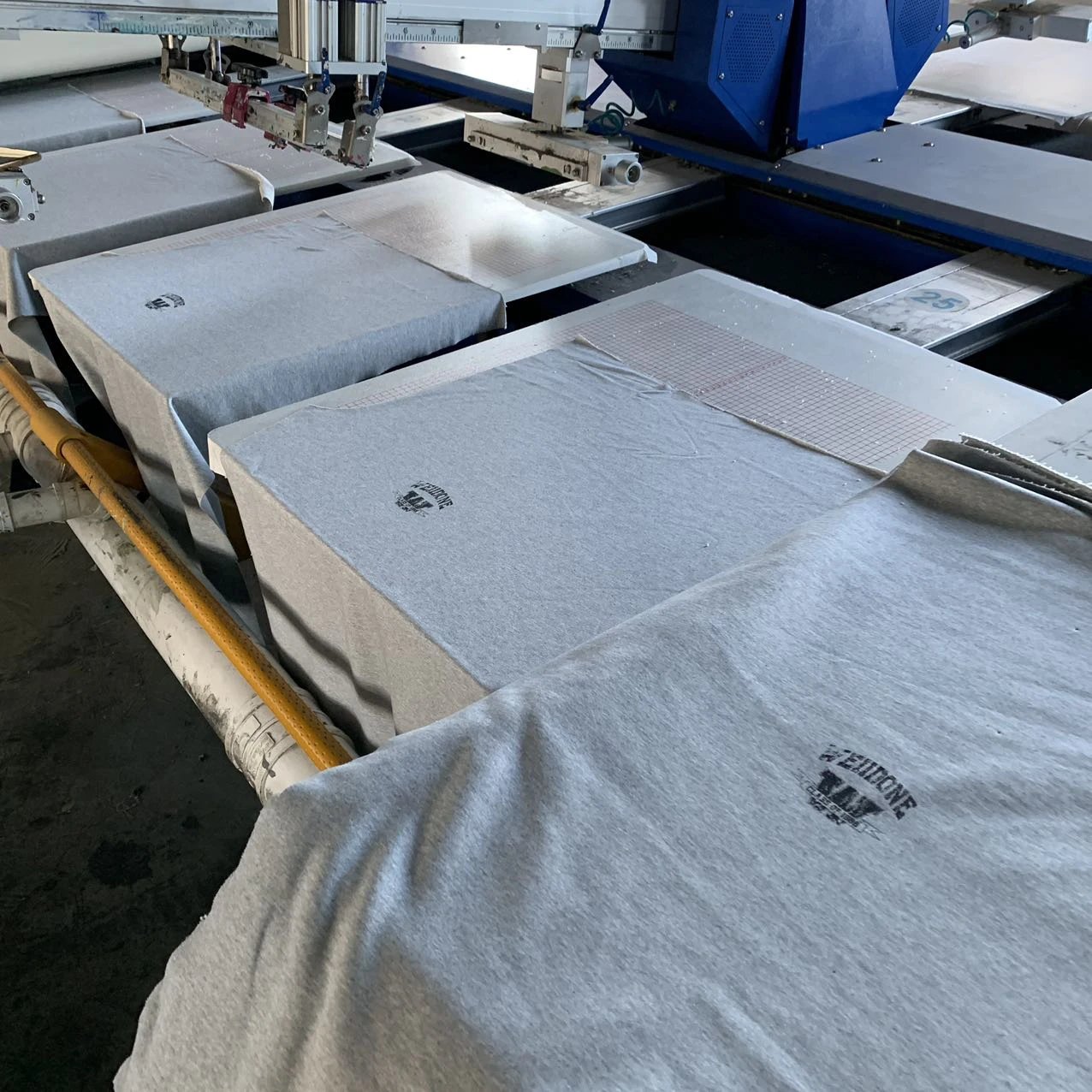 Panels on the printing line