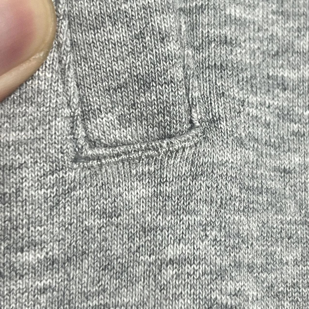 Reinforced stitch detail