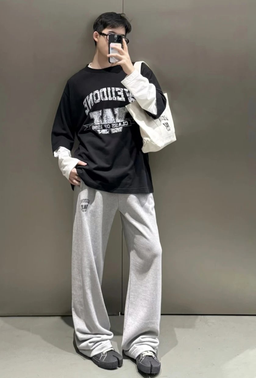 RD-C080 · Collegiate Relaxed Trousers showcase view 2