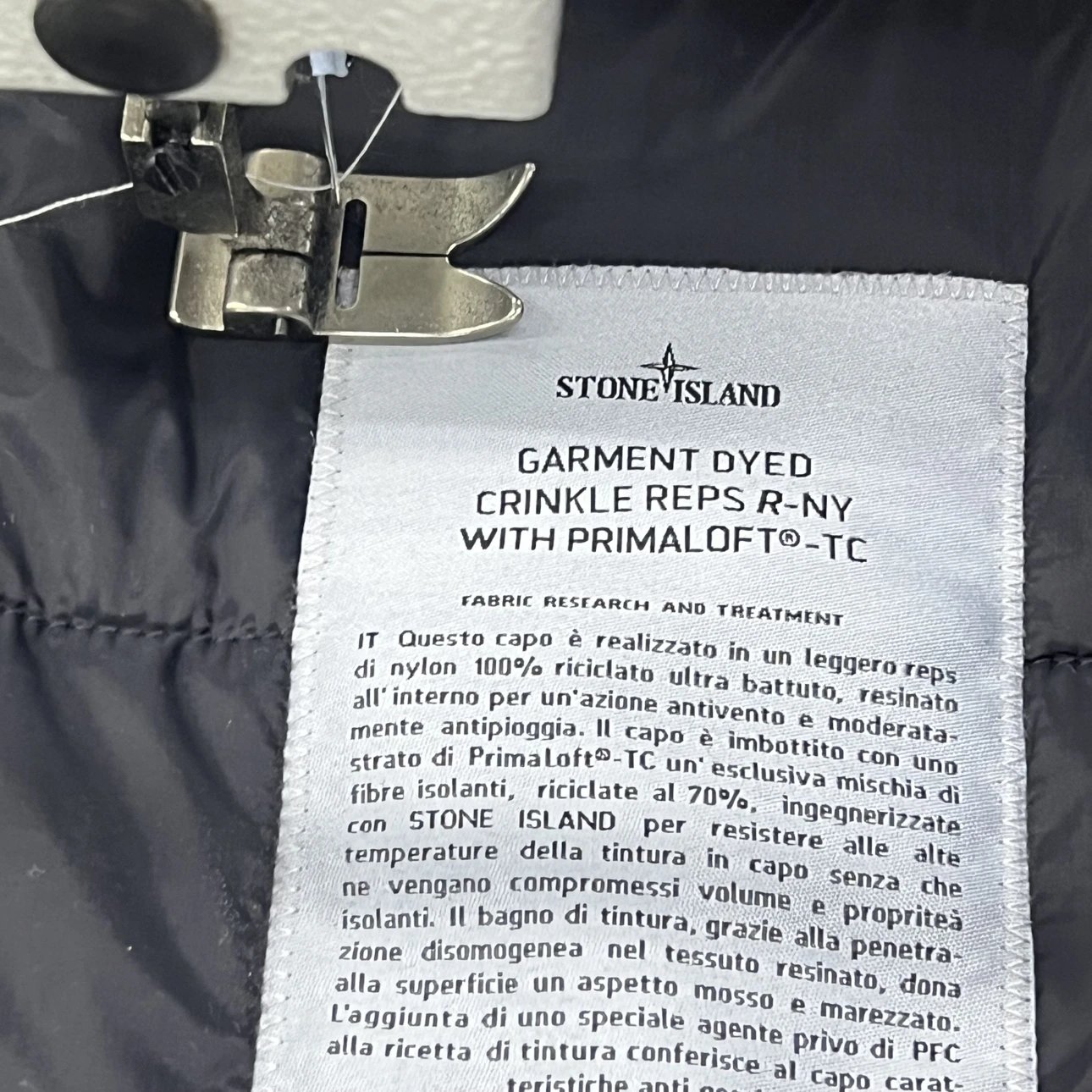 Label sewing