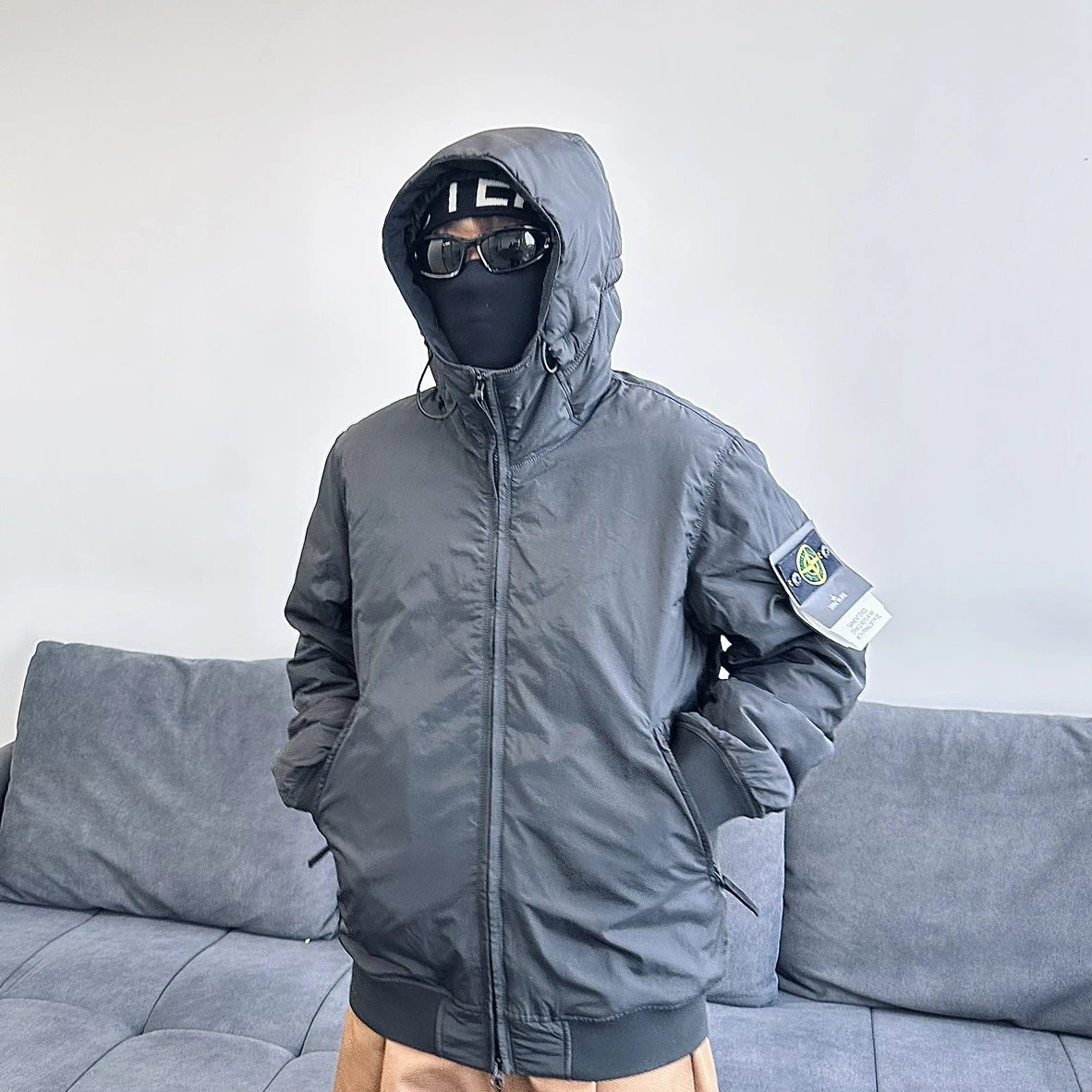 RD-C031 · Crinkle-Nylon Technical Jacket showcase view 1