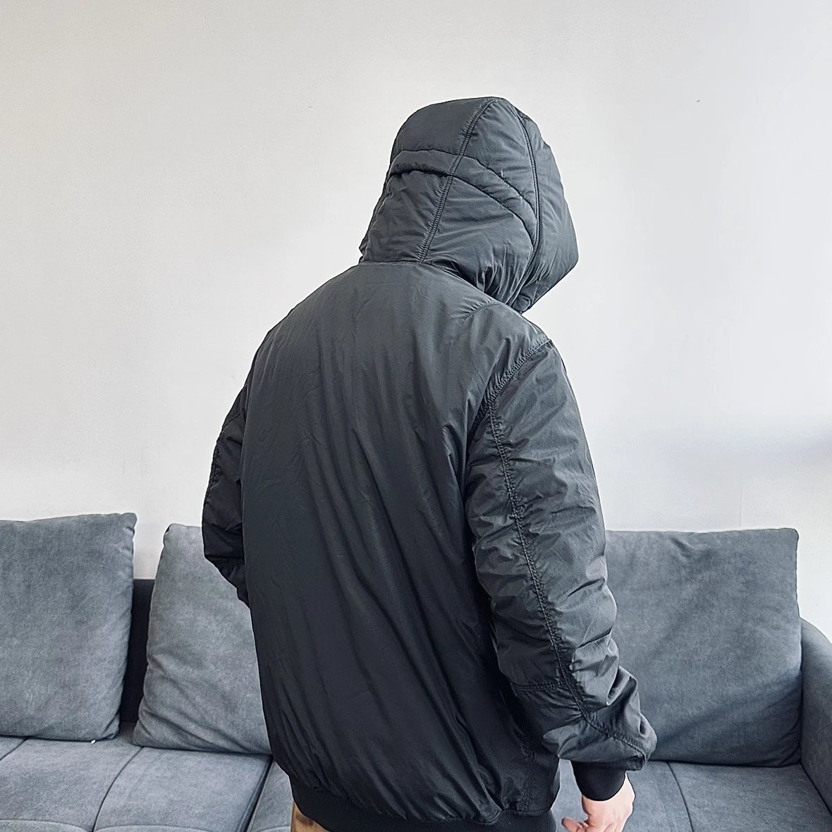 RD-C031 · Crinkle-Nylon Technical Jacket showcase view 6