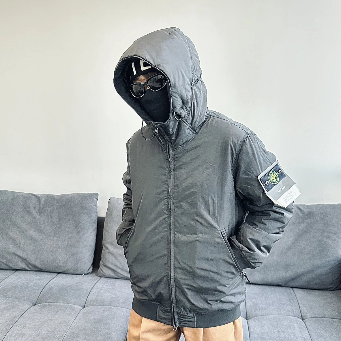 RD-C031 · Crinkle-Nylon Technical Jacket showcase view 8