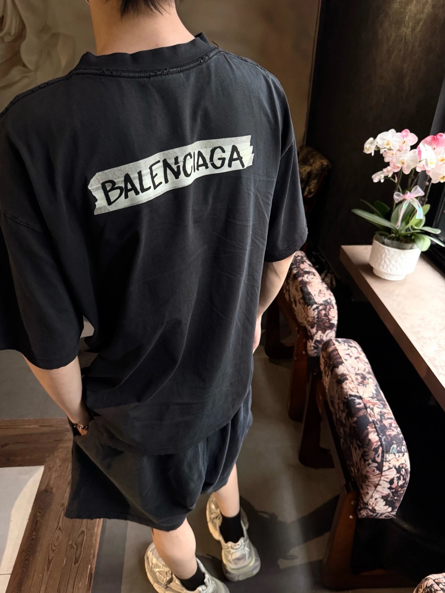 RD-C081 · Deconstructed Tape T-Shirt showcase view 2