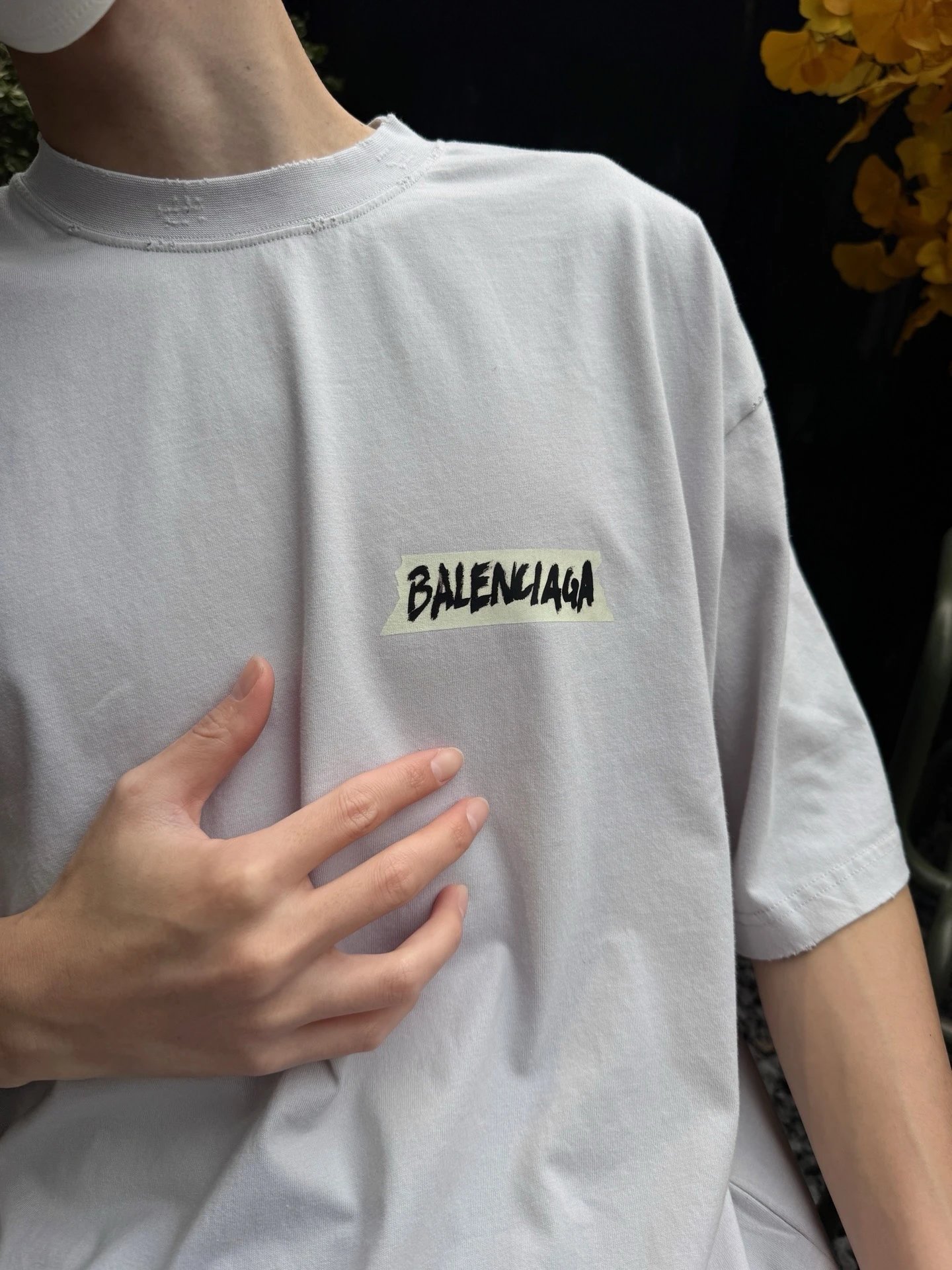 RD-C081 · Deconstructed Tape T-Shirt showcase view 4