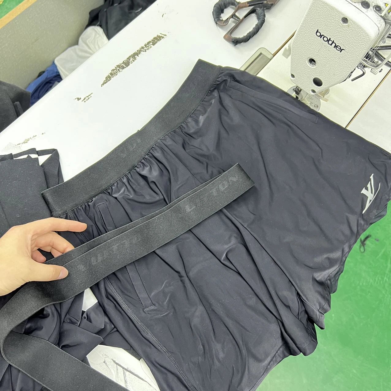 Elastic waistband components