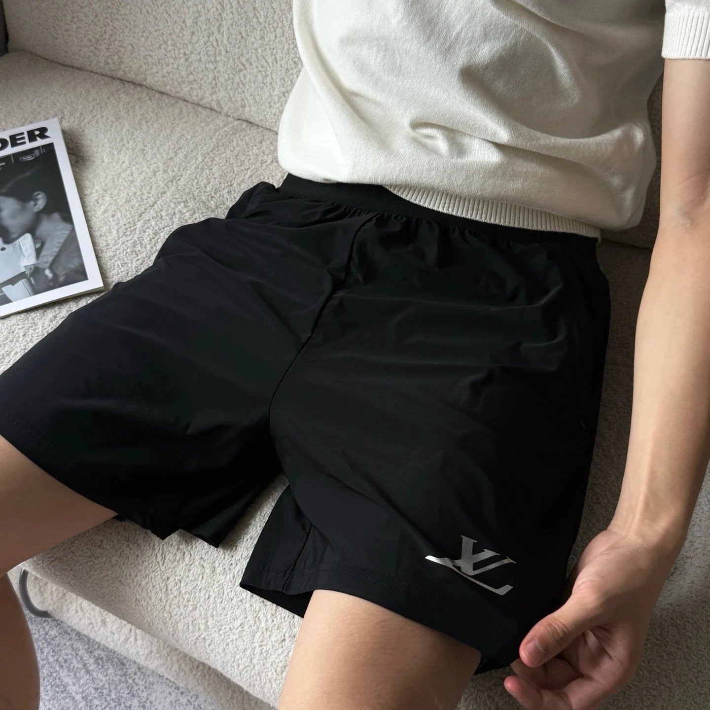 RD-C070 · Double-Layer Performance Shorts showcase view 1