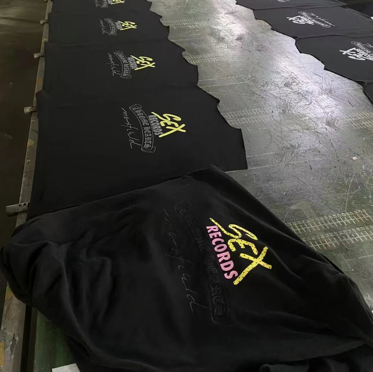 Printed back panels