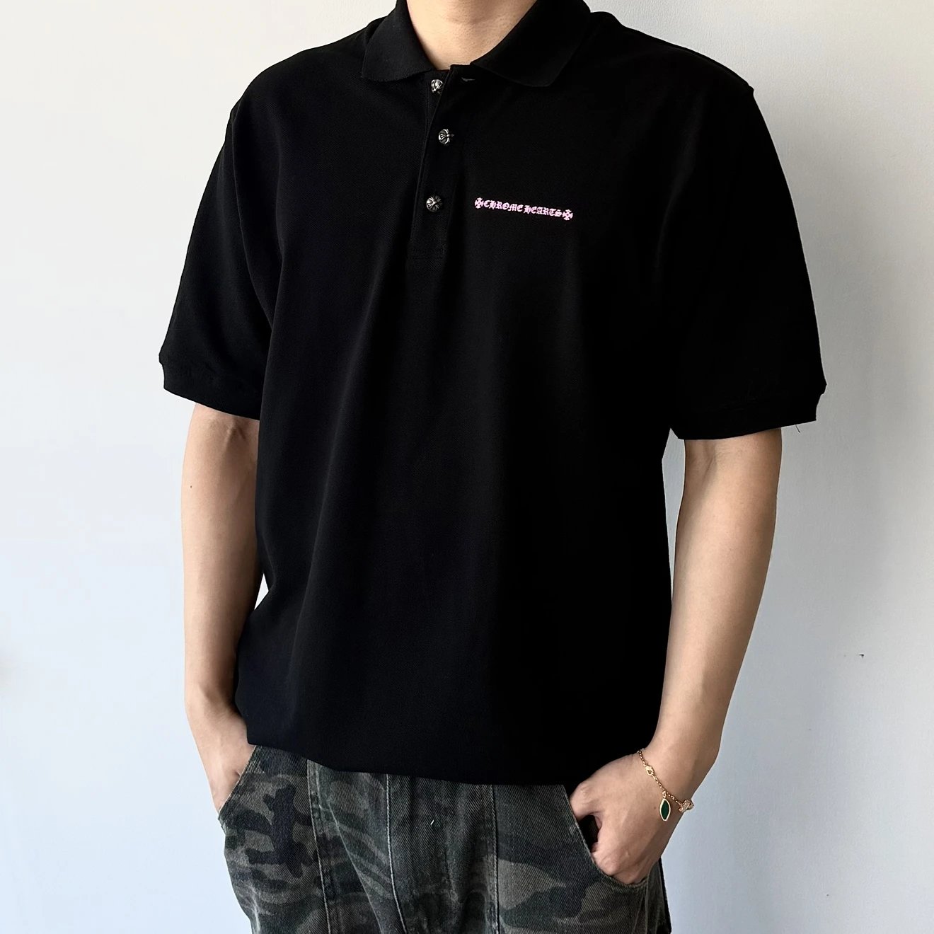 RD-C061 · SEX Records Piqué Polo showcase view 3