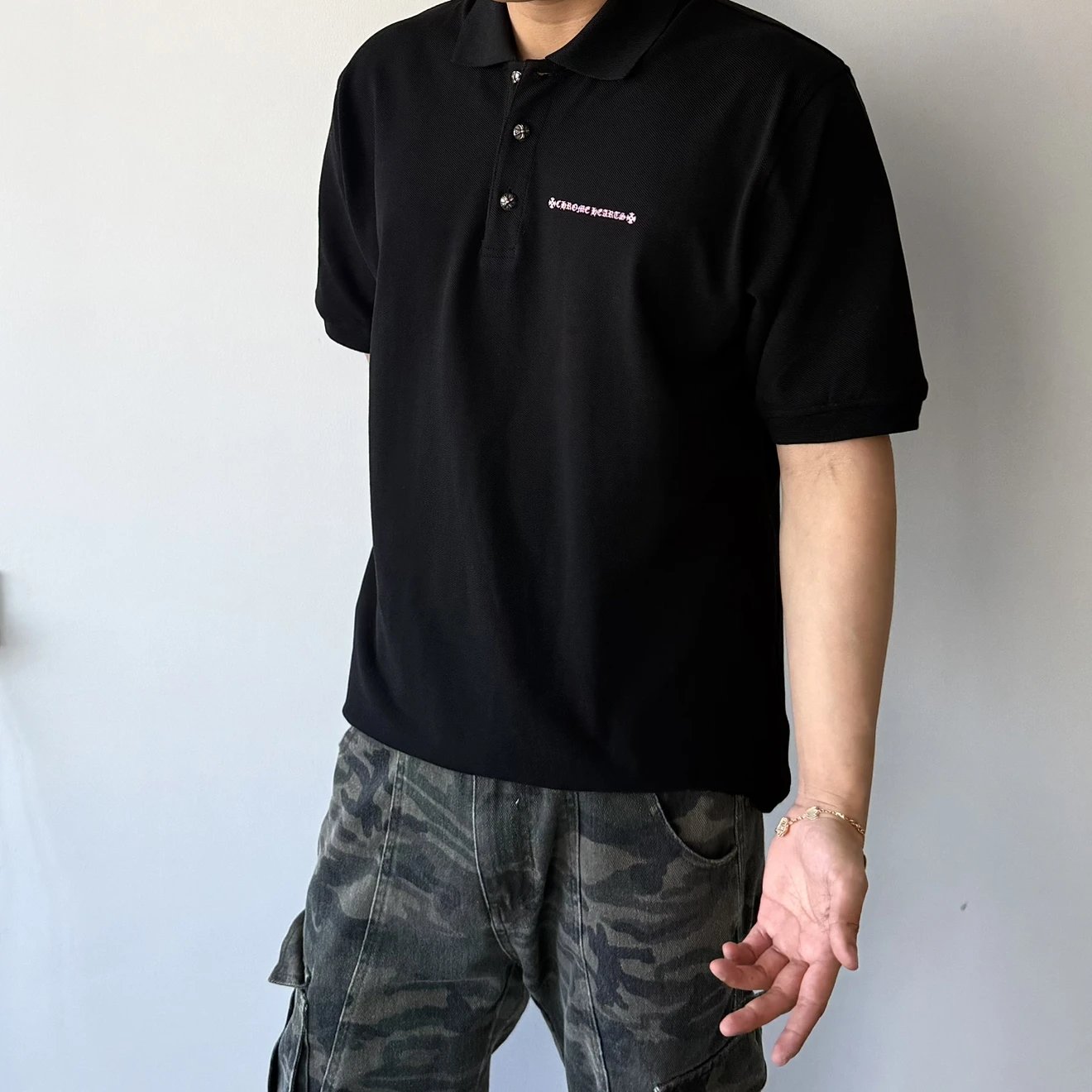 RD-C061 · SEX Records Piqué Polo showcase view 4