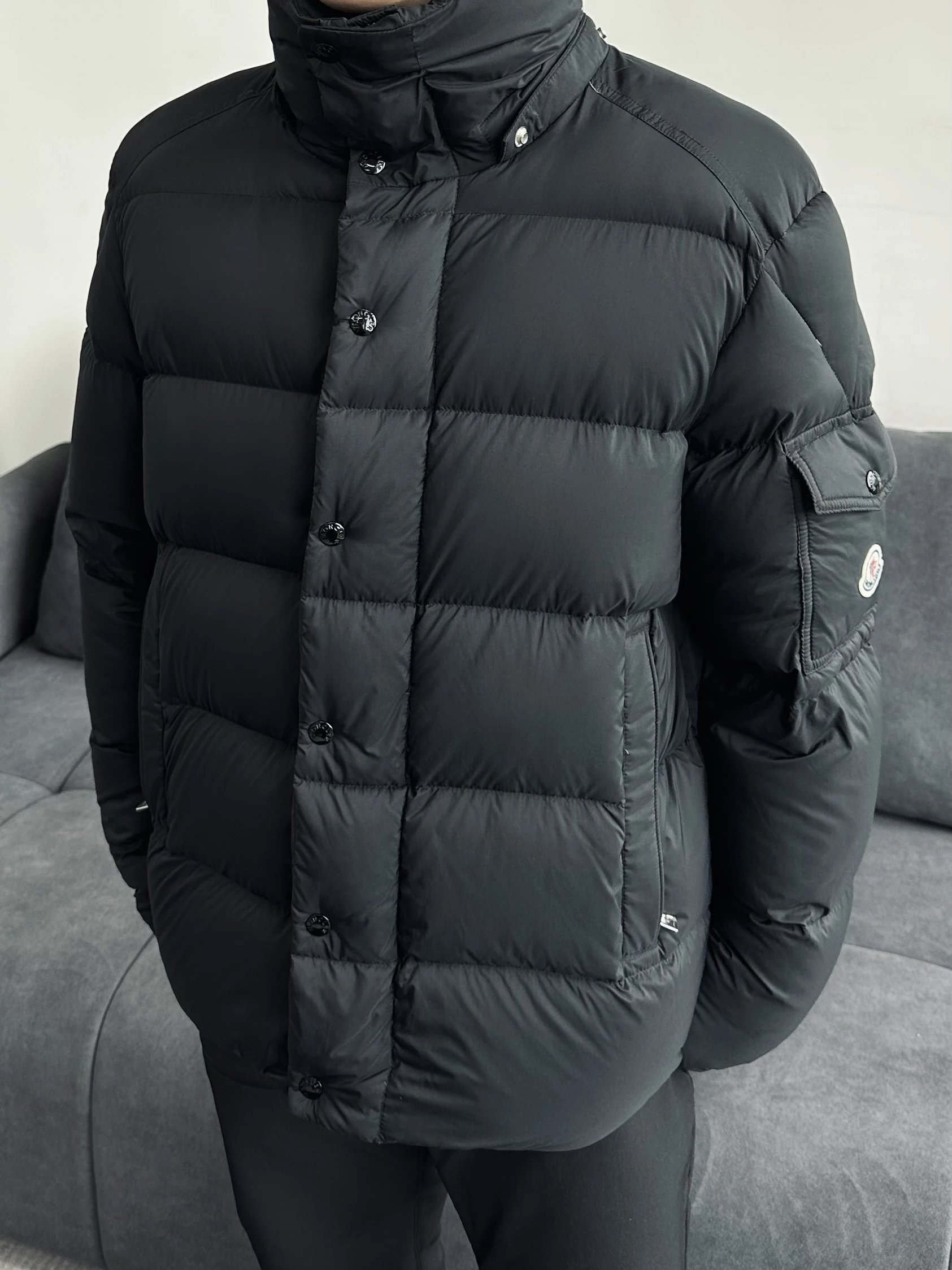 RD-C035 · Gloss-Finish Hooded Down Jacket showcase view 14