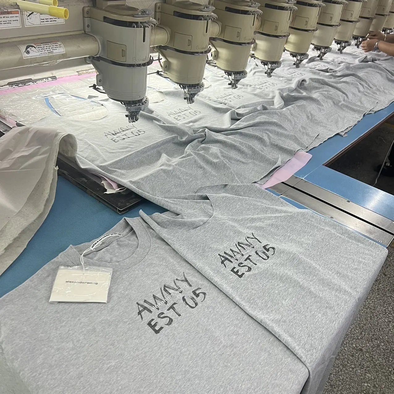 Embroidery-machine record