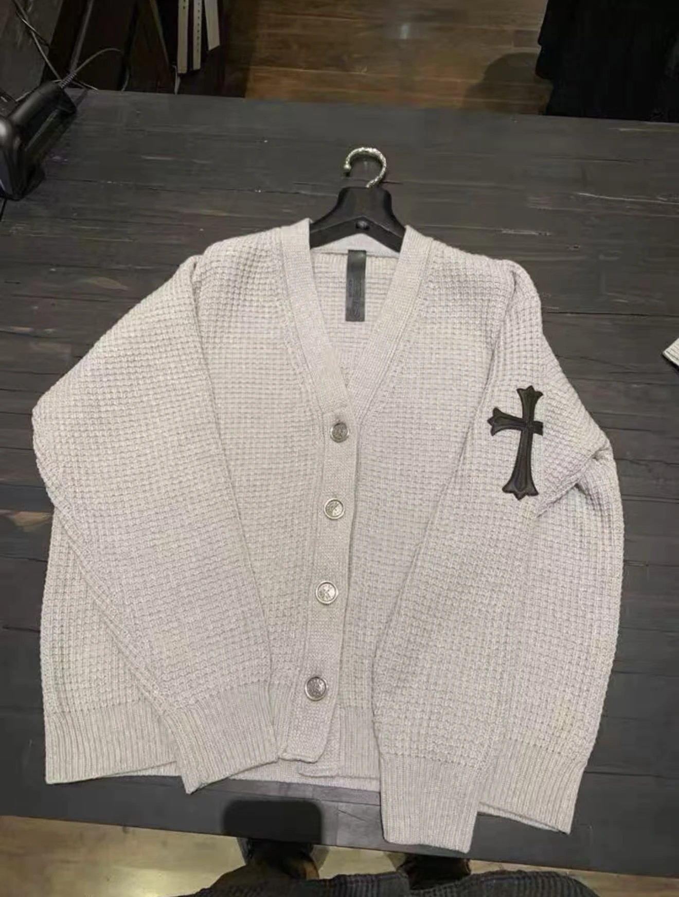 Grey cardigan reference