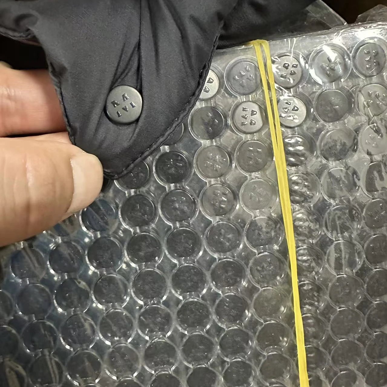 Press-stud placement