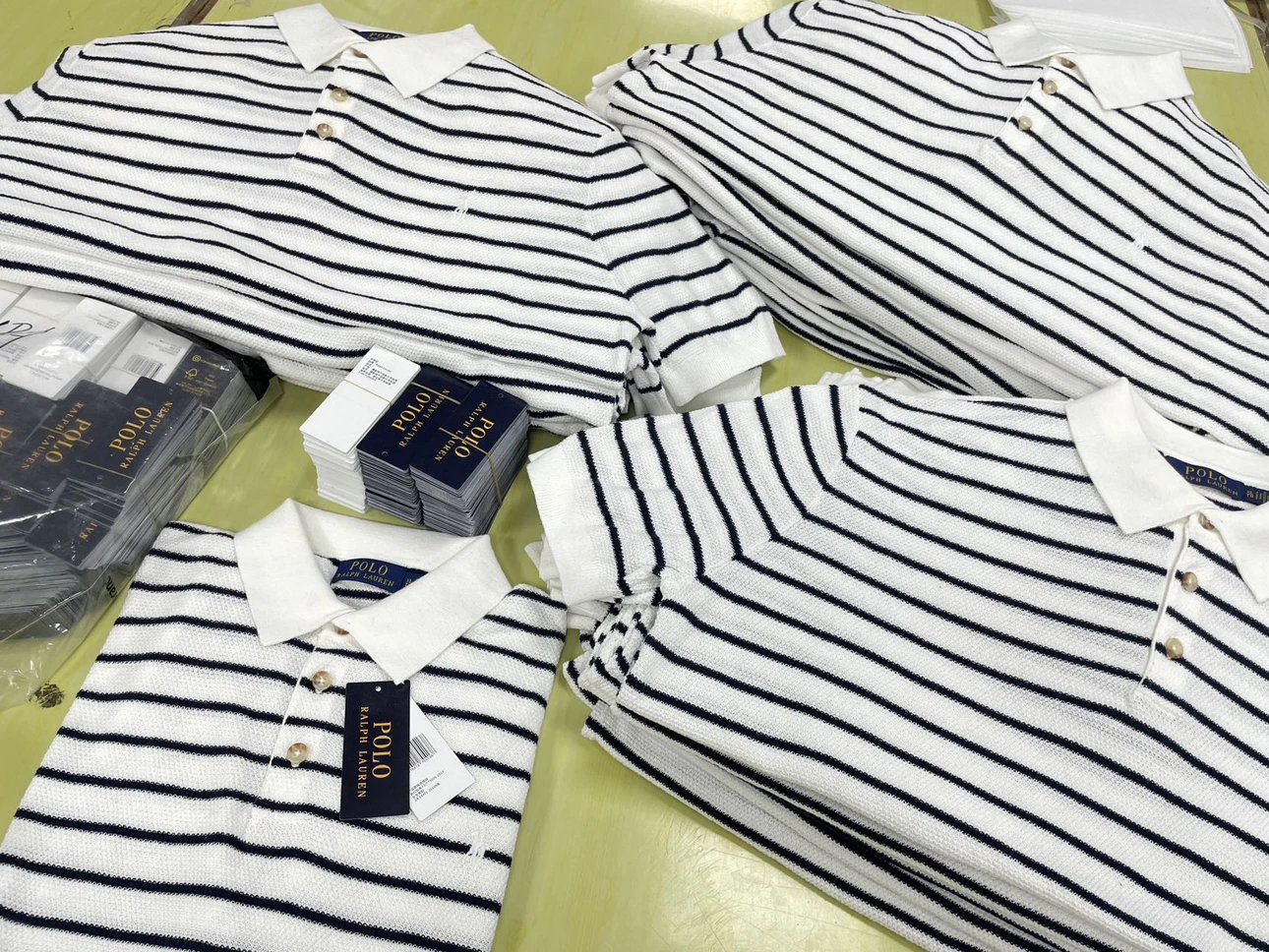Garments and hangtags