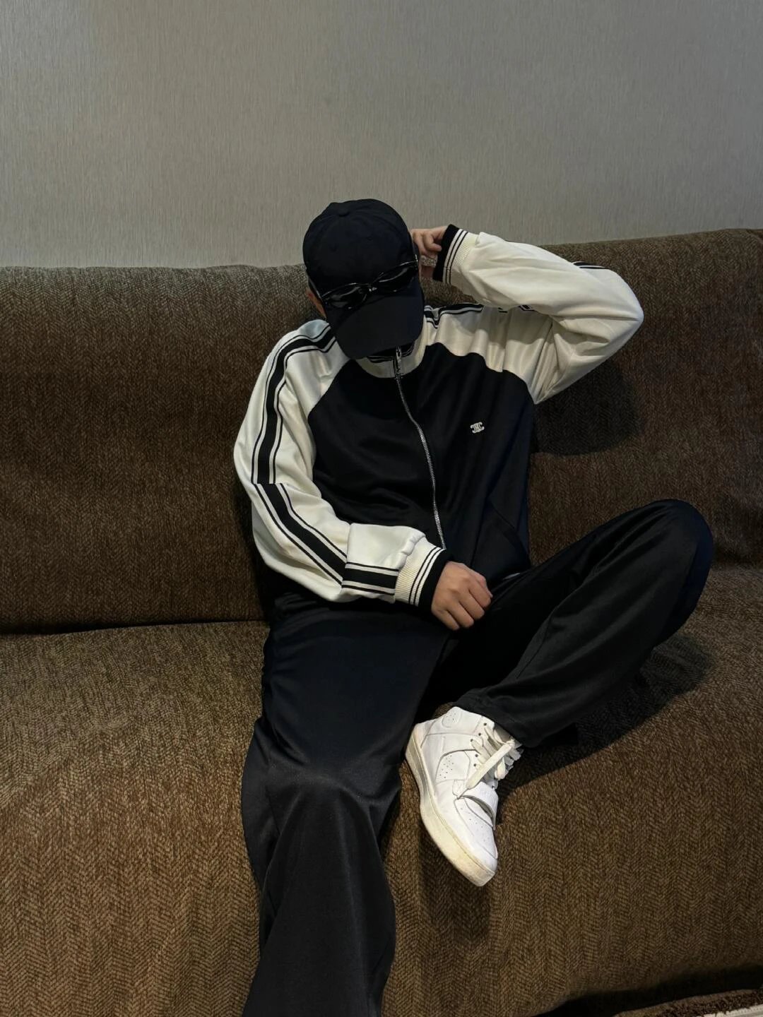 RD-C218 · Monogram-Trim Track Jacket showcase view 3