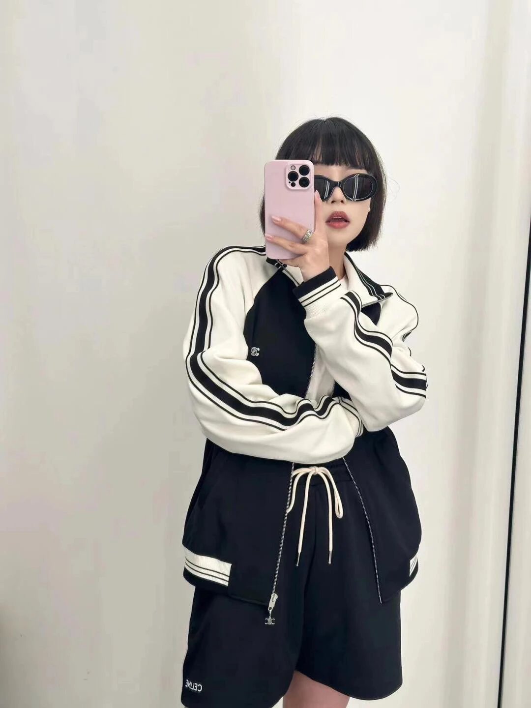 RD-C218 · Monogram-Trim Track Jacket showcase view 7