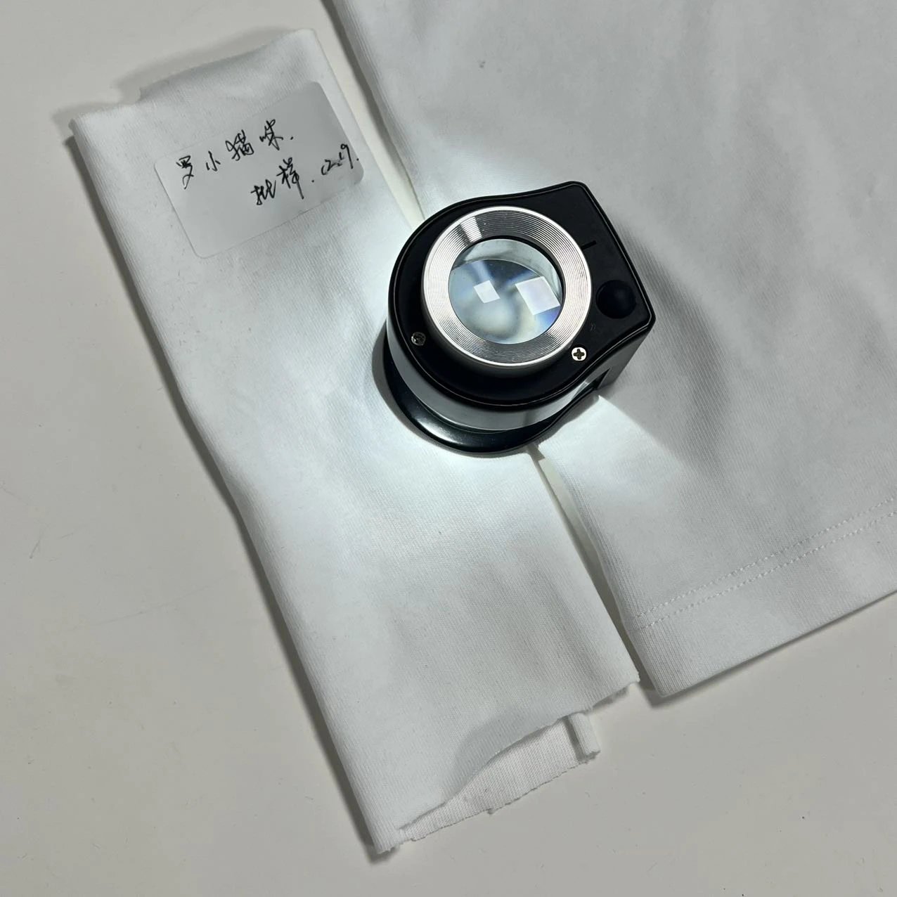 Physical swatch notes