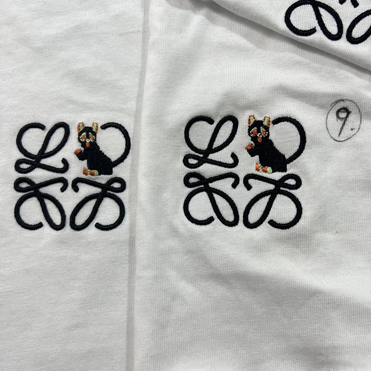 Number-nine cat sample