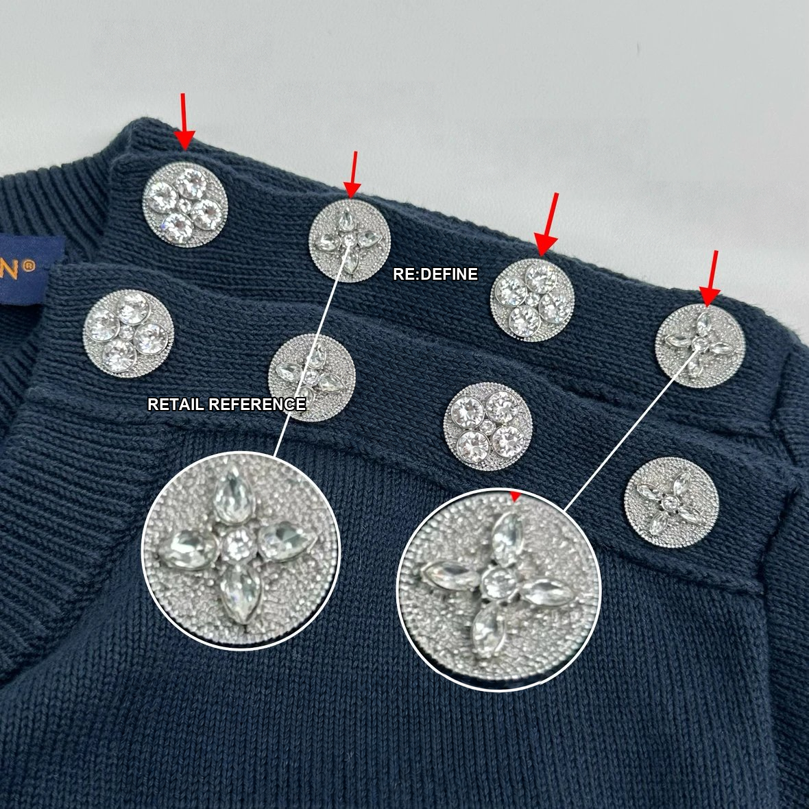 Button comparison