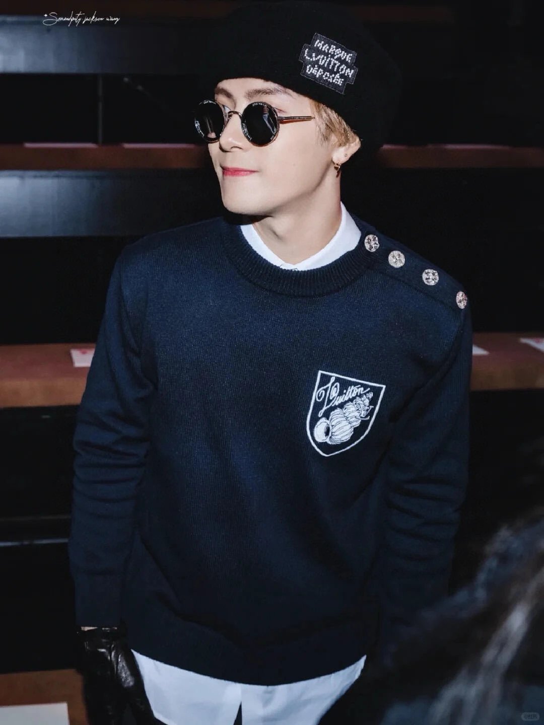 RD-C157 · Nautical Embroidered Knit Sweater showcase view 2