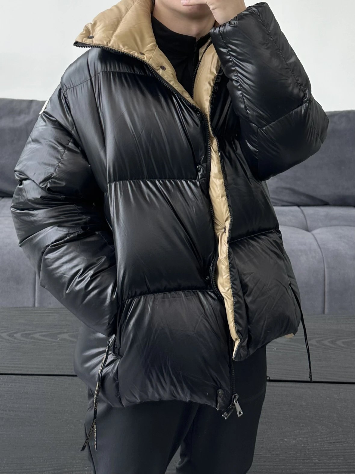 RD-C214 · High-Gloss Quilted Down Jacket showcase view 3