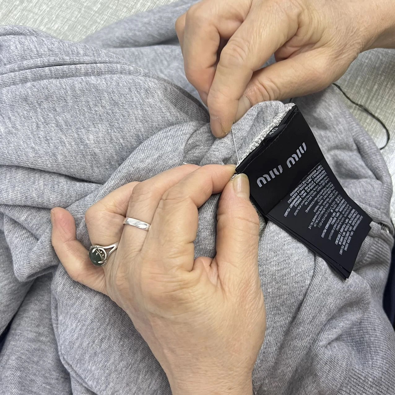Care-label attachment