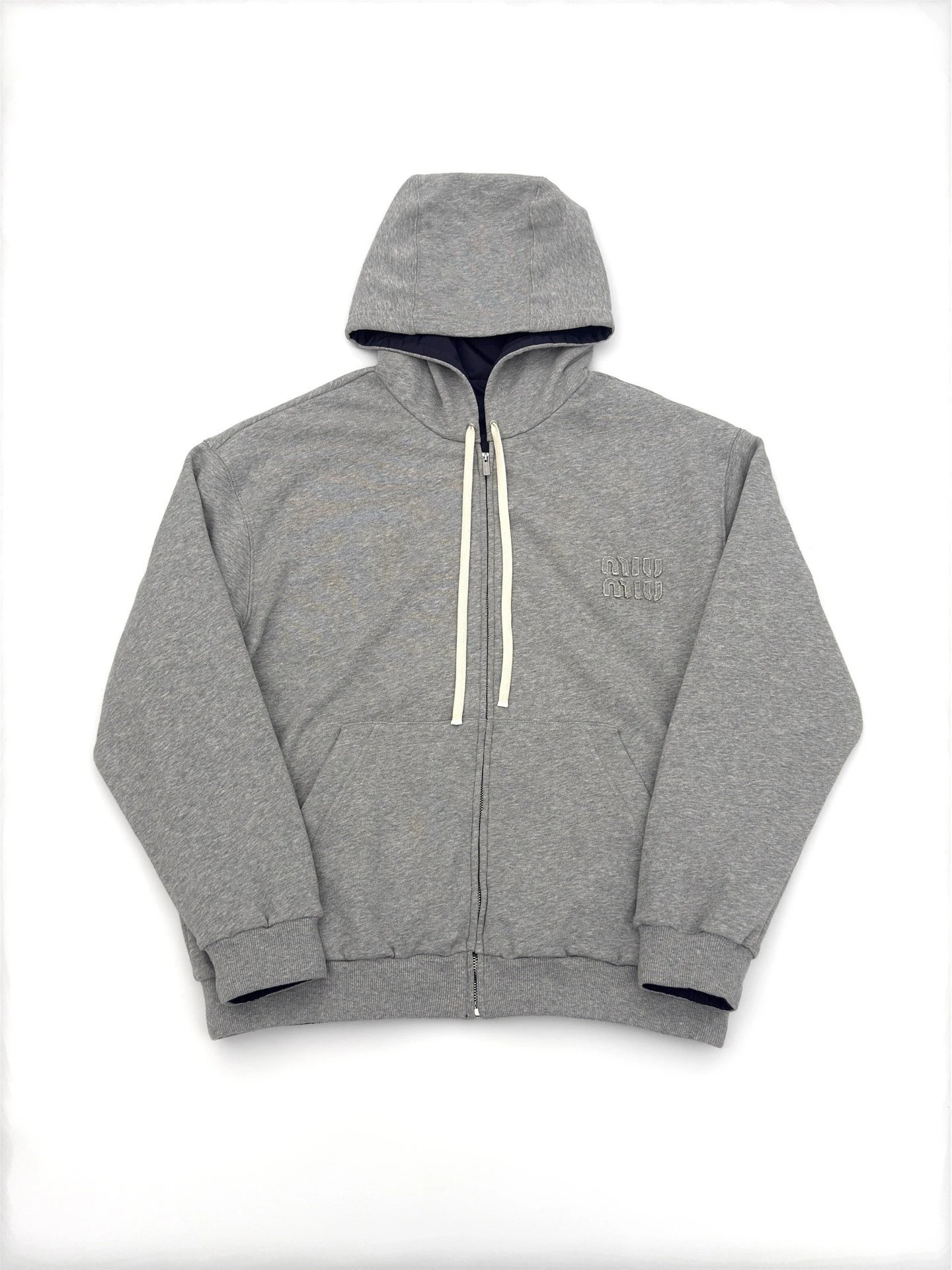 Grey front view