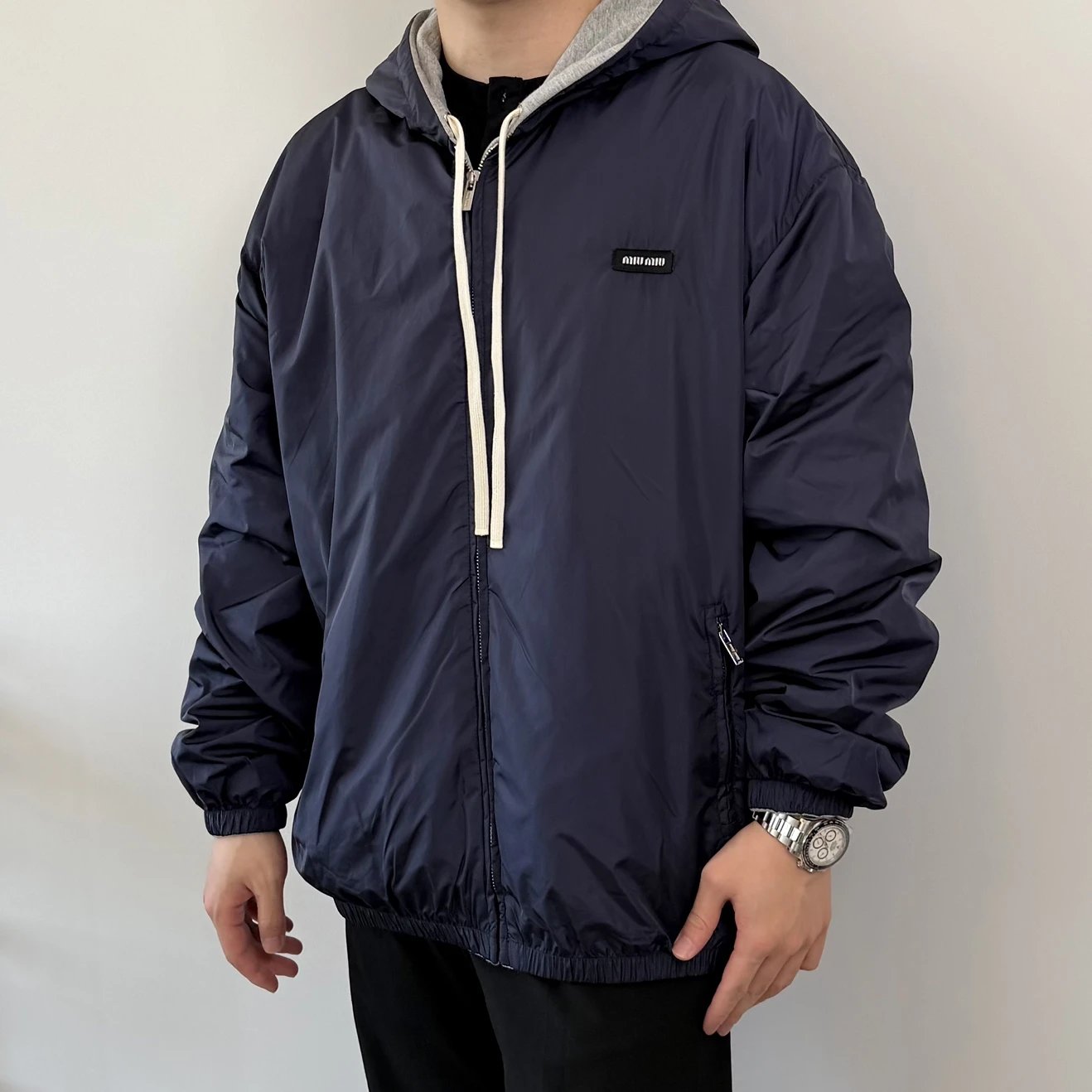 RD-C037 · Reversible Cotton-Nylon Jacket showcase view 6