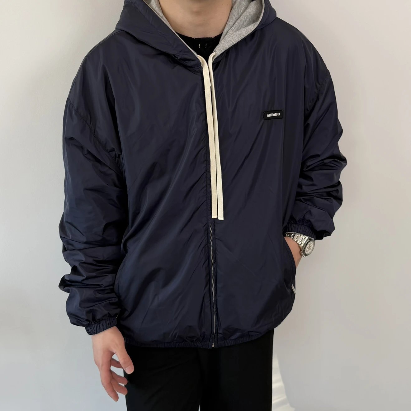 RD-C037 · Reversible Cotton-Nylon Jacket showcase view 9