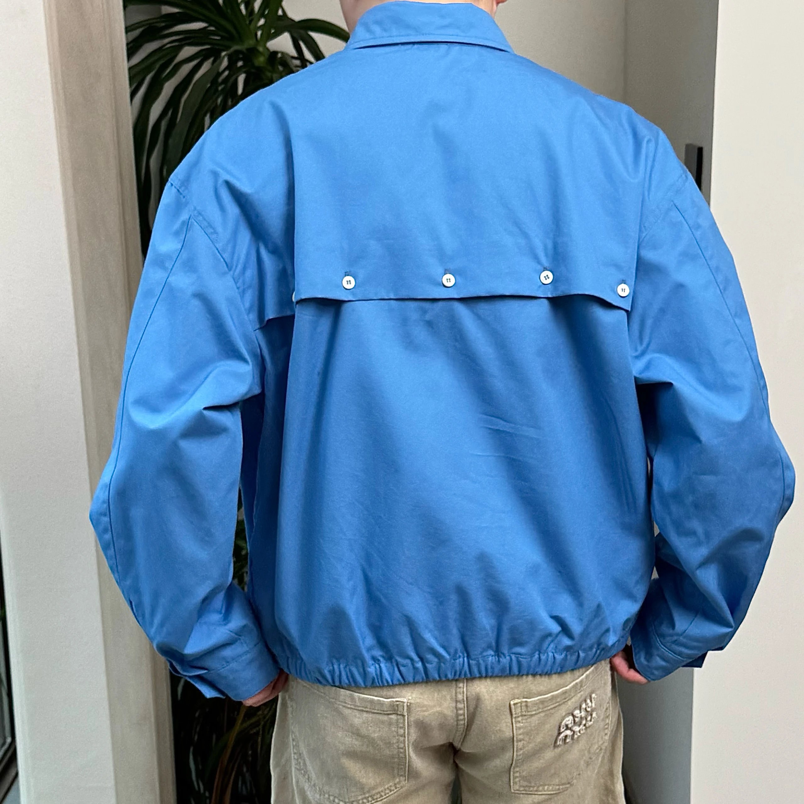 RD-C139 · Silk-Finish Poplin Overshirt showcase view 8