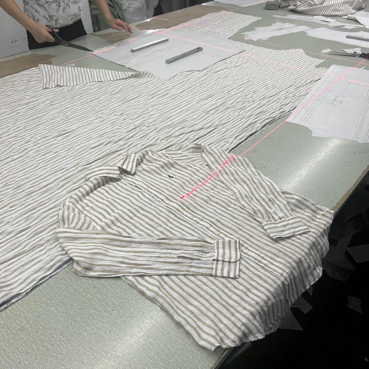 Cutting setup
