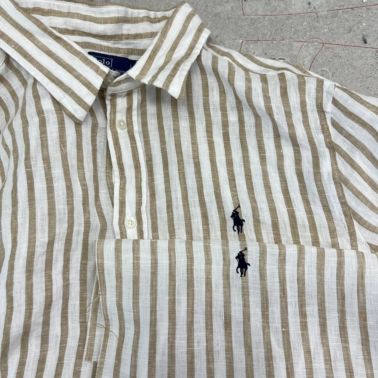 Stitched motif detail