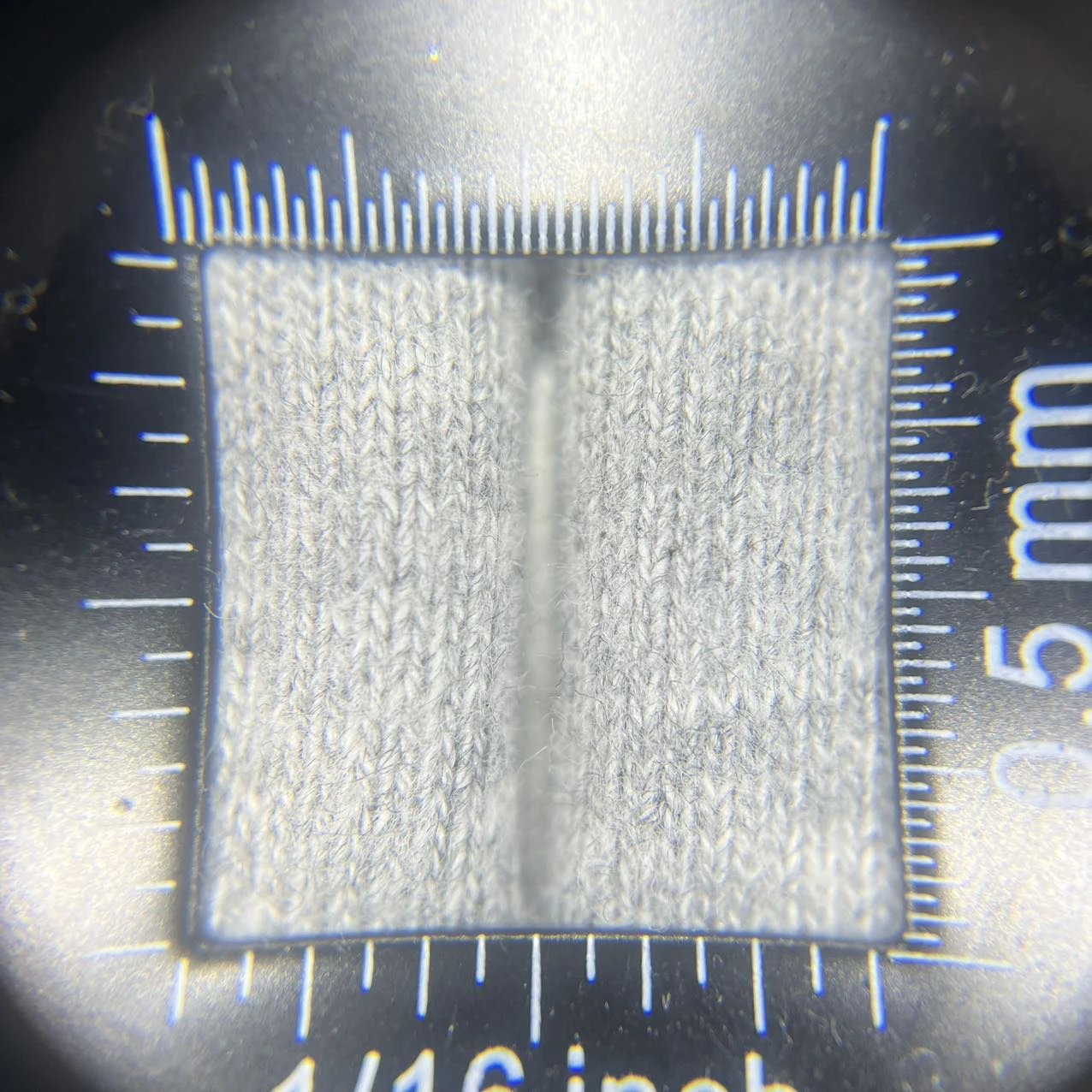 Magnified knit