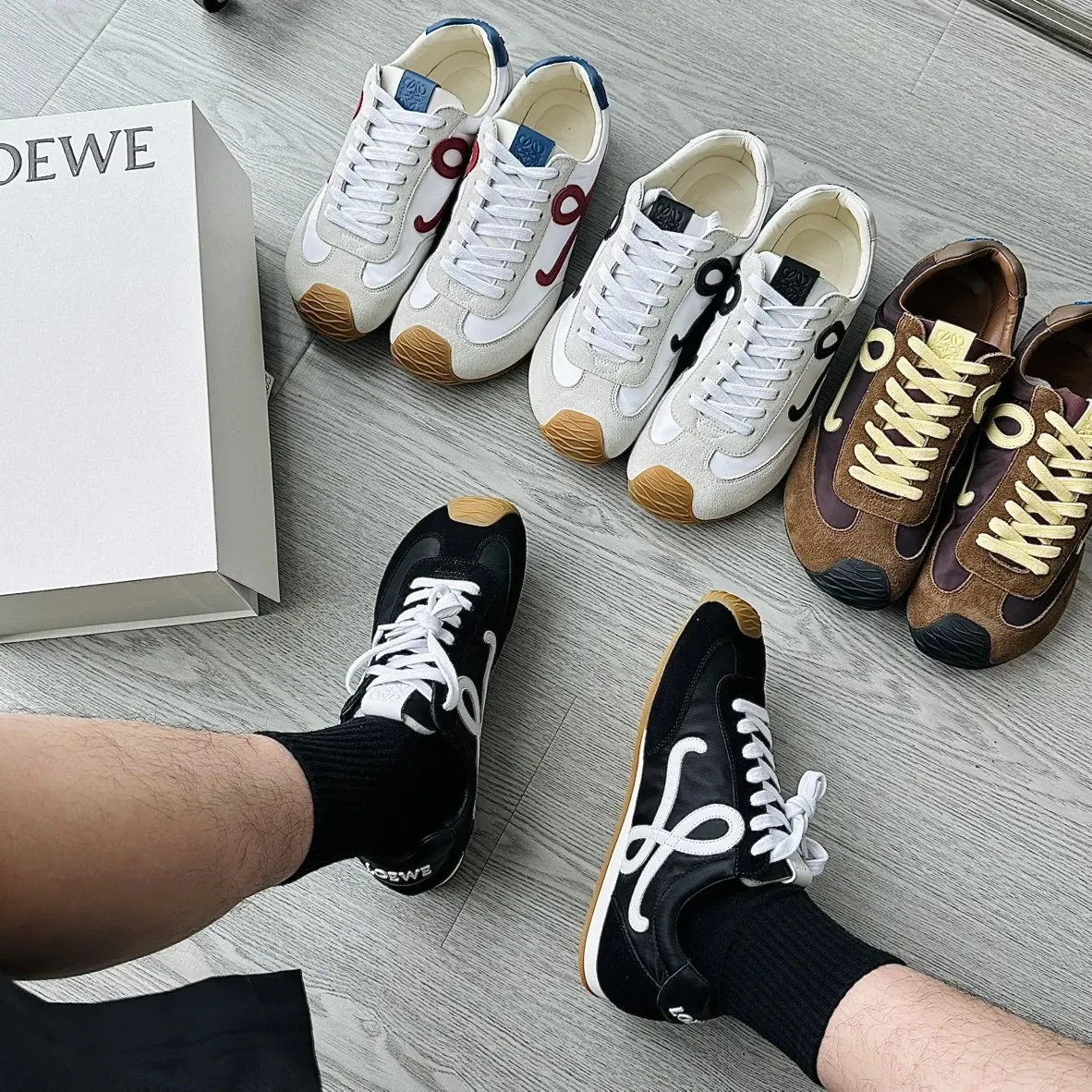 RD-S006 · Leather and Textile Ballet Runner showcase view 1