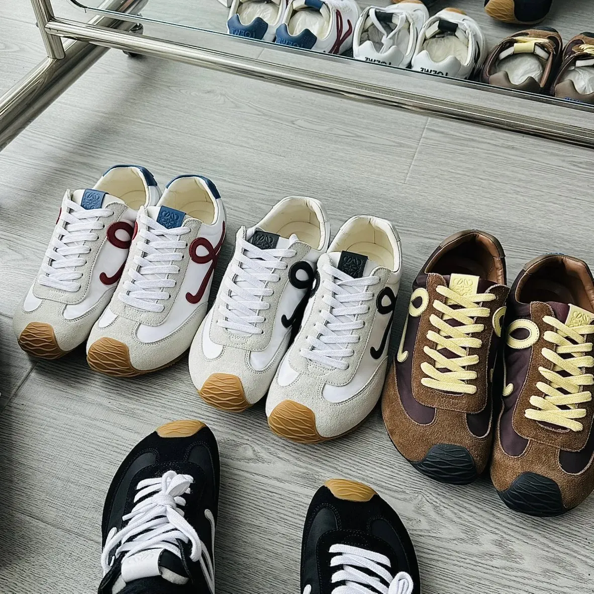 RD-S006 · Leather and Textile Ballet Runner showcase view 2