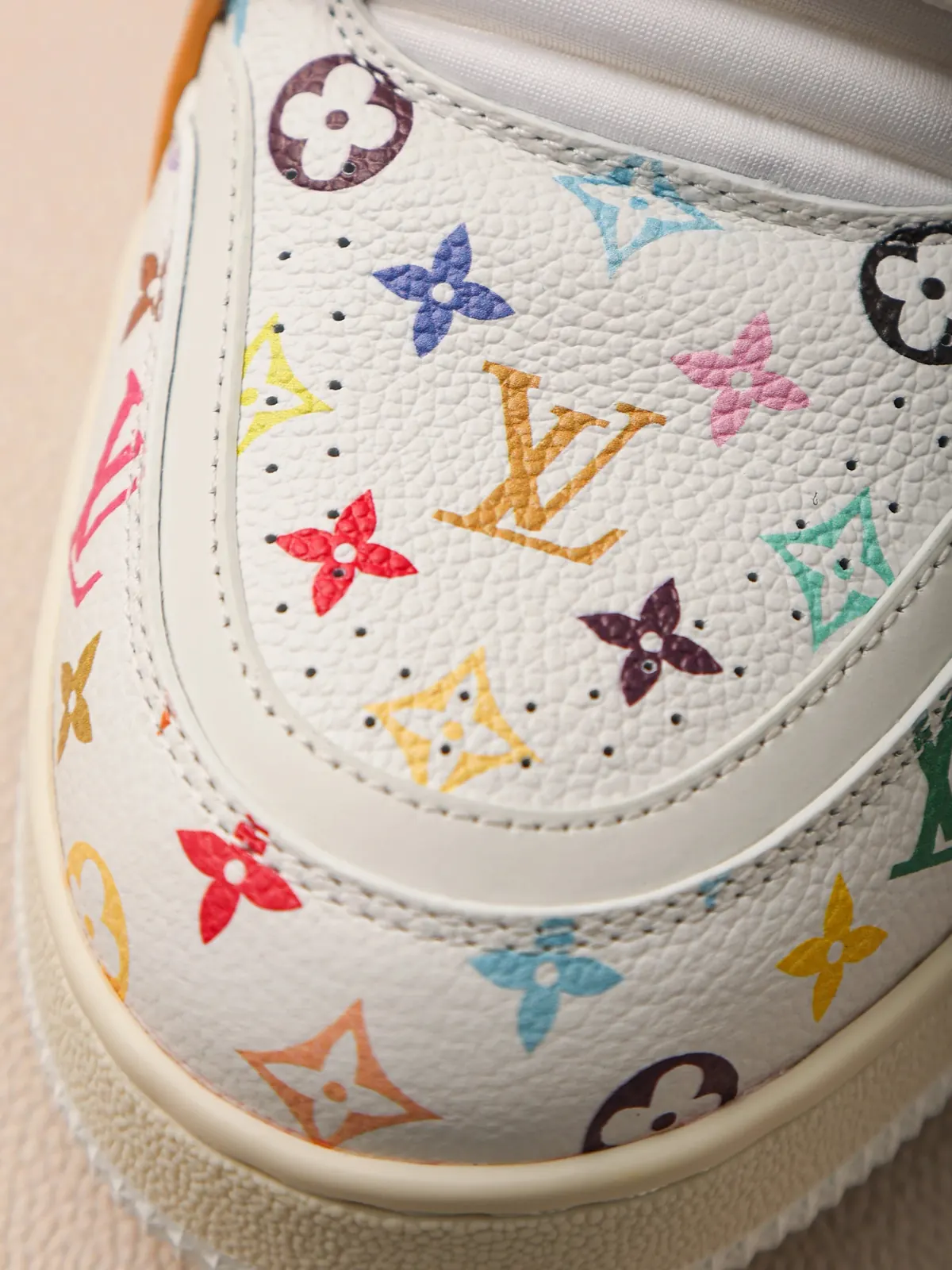 RD-S004 · Multicolour Monogram Trainer showcase view 10