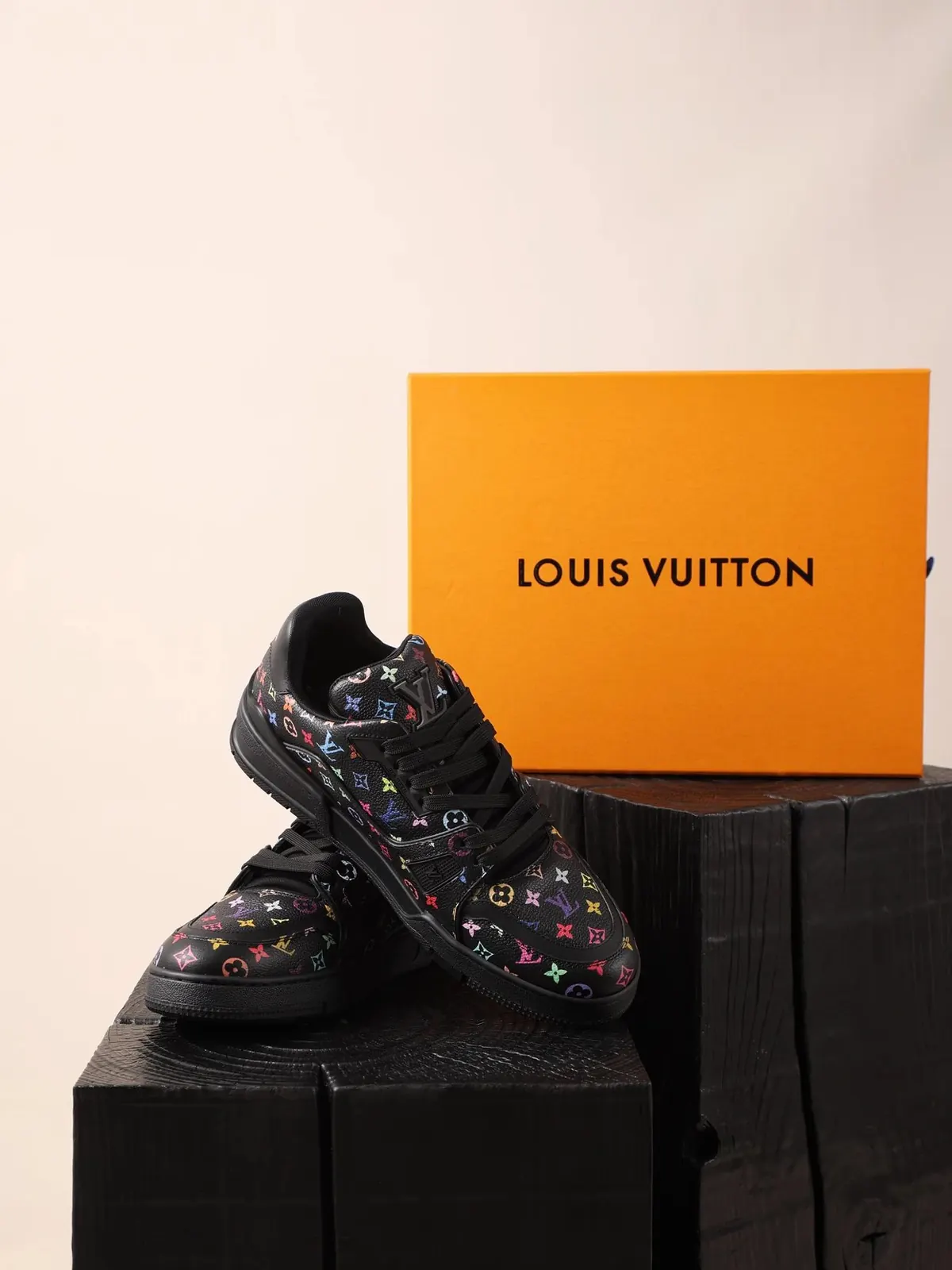 RD-S004 · Multicolour Monogram Trainer showcase view 11