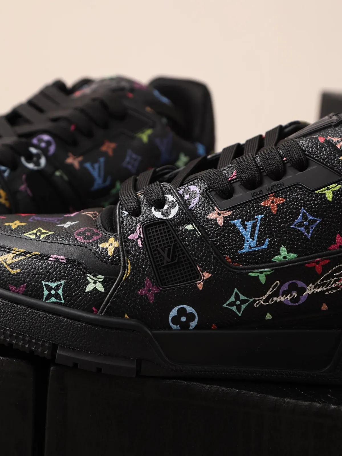 RD-S004 · Multicolour Monogram Trainer showcase view 16