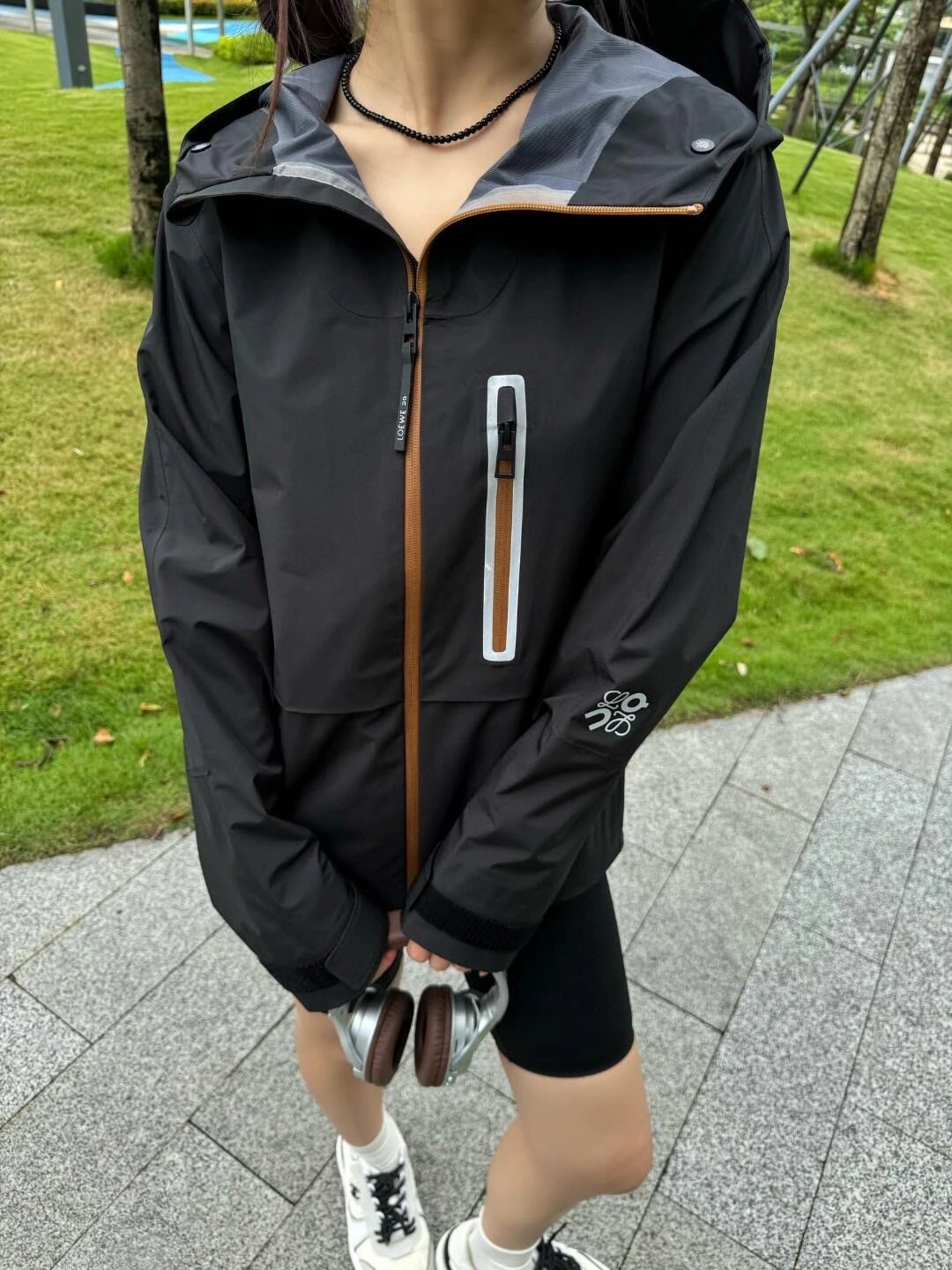 RD-C030 · Hooded Shell Jacket showcase view 2