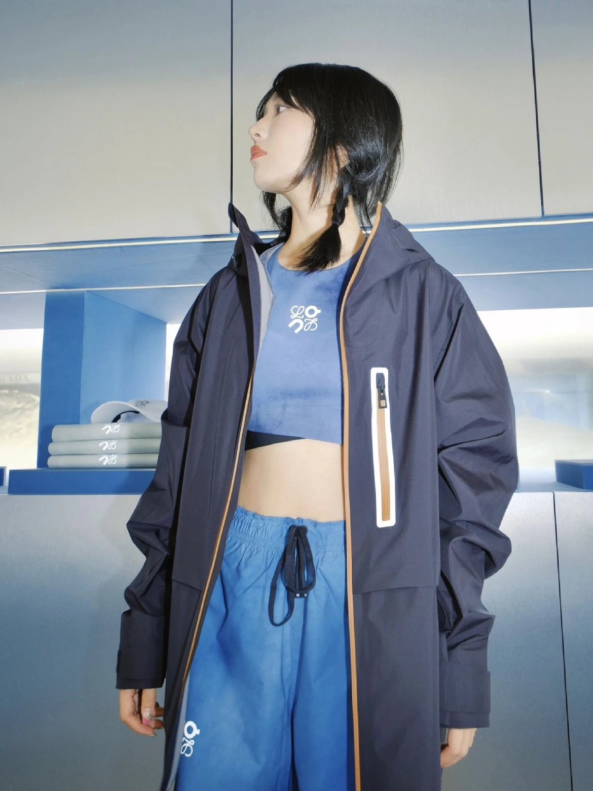 RD-C030 · Hooded Shell Jacket showcase view 6