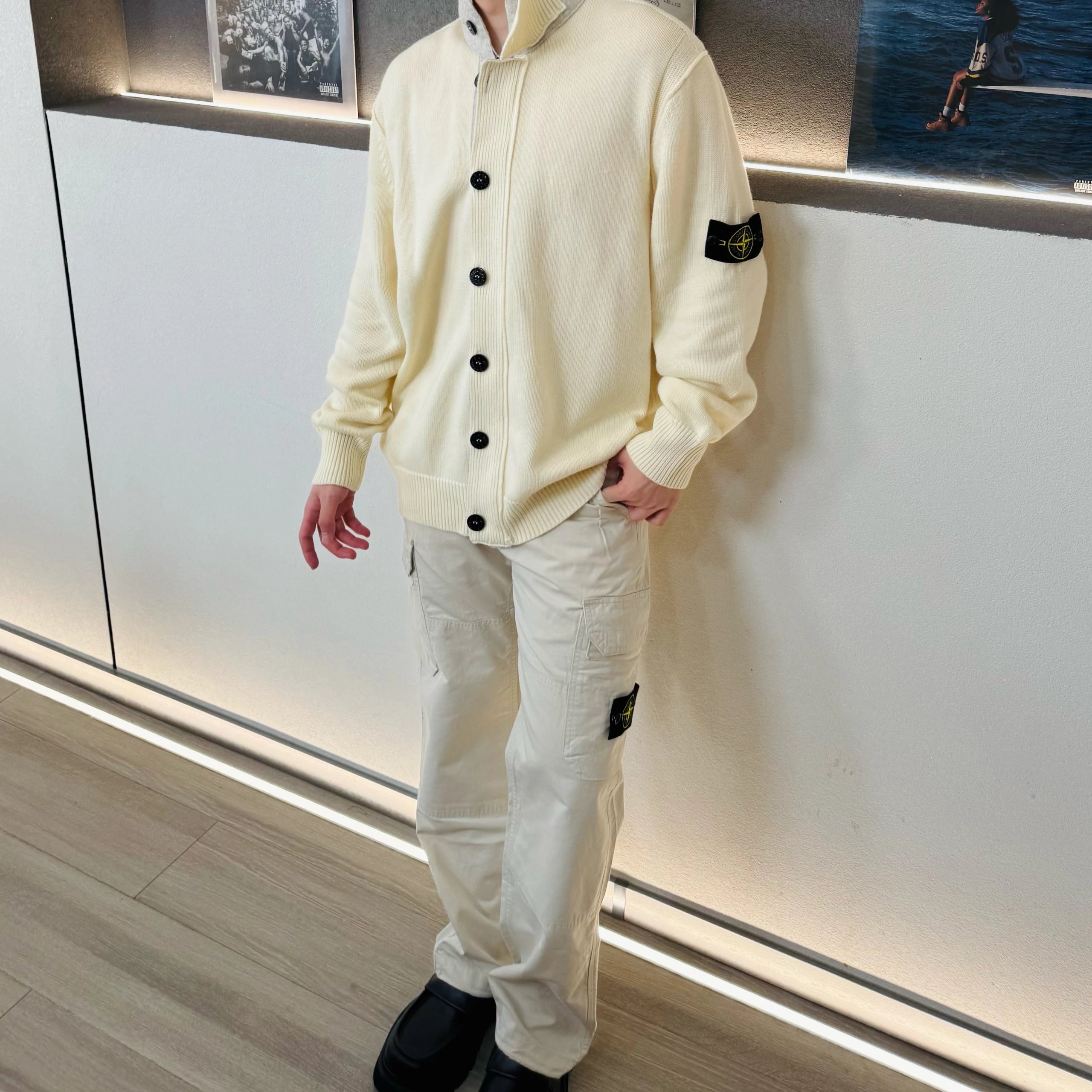 RD-C029 · Stand-Collar Wool-Knit Jacket showcase view 1