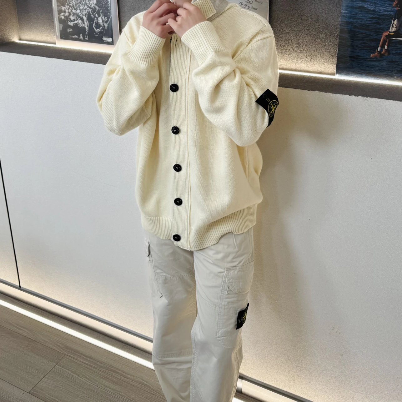 RD-C029 · Stand-Collar Wool-Knit Jacket showcase view 6