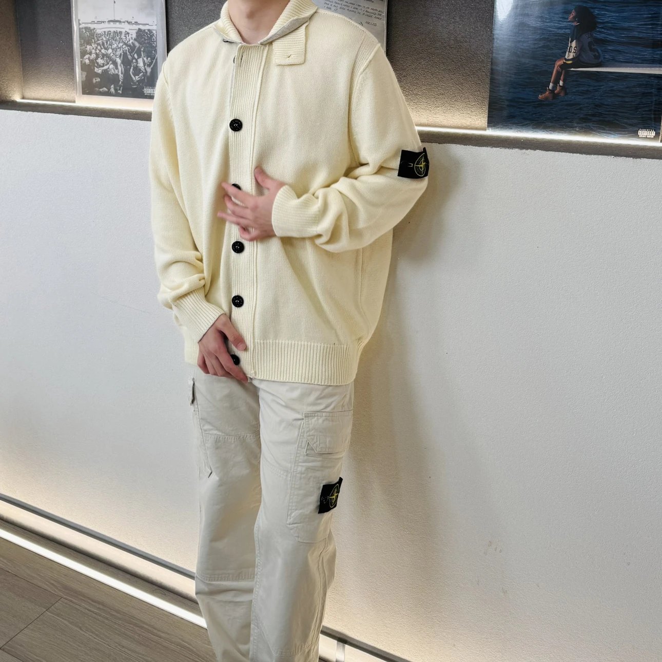 RD-C029 · Stand-Collar Wool-Knit Jacket showcase view 8