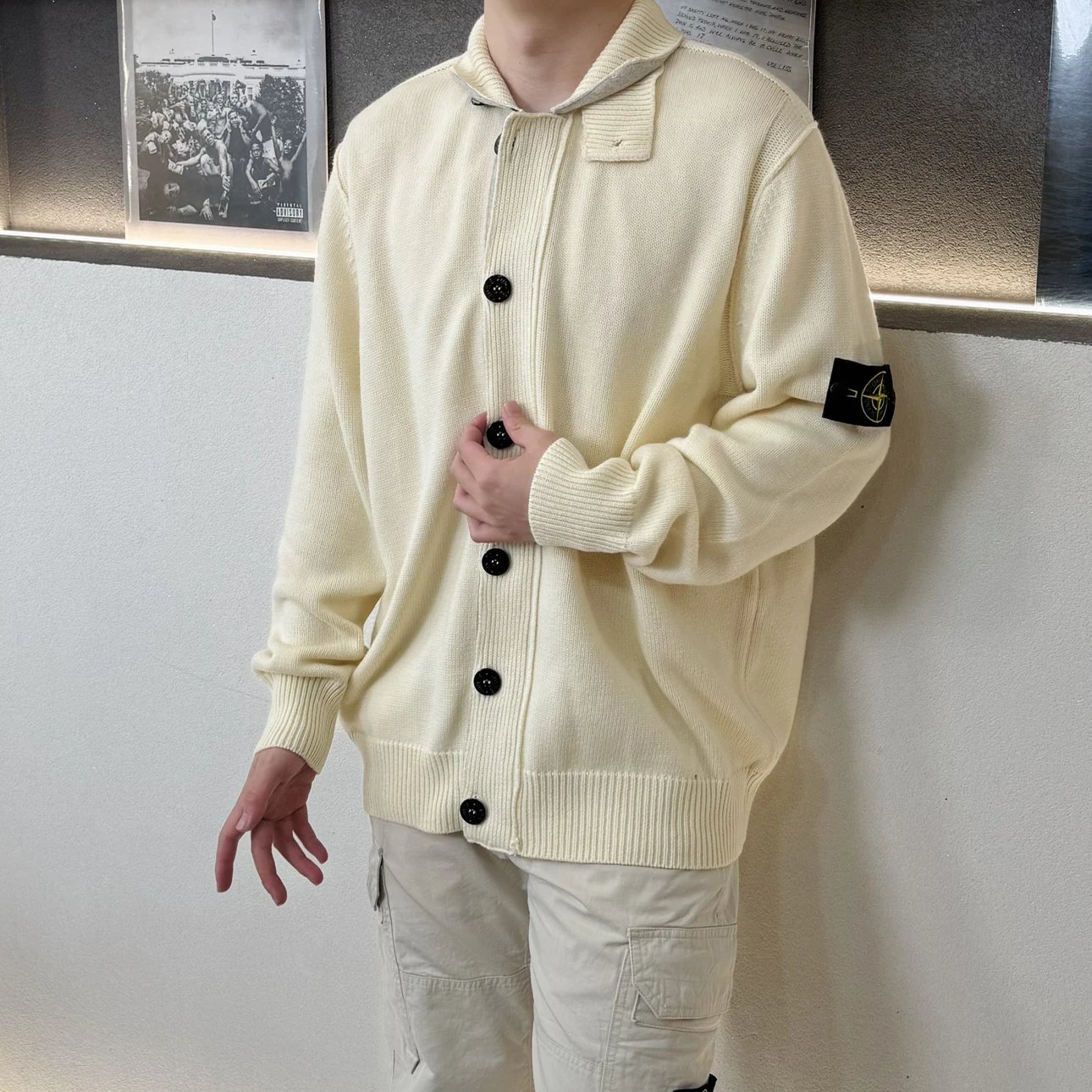 RD-C029 · Stand-Collar Wool-Knit Jacket showcase view 9