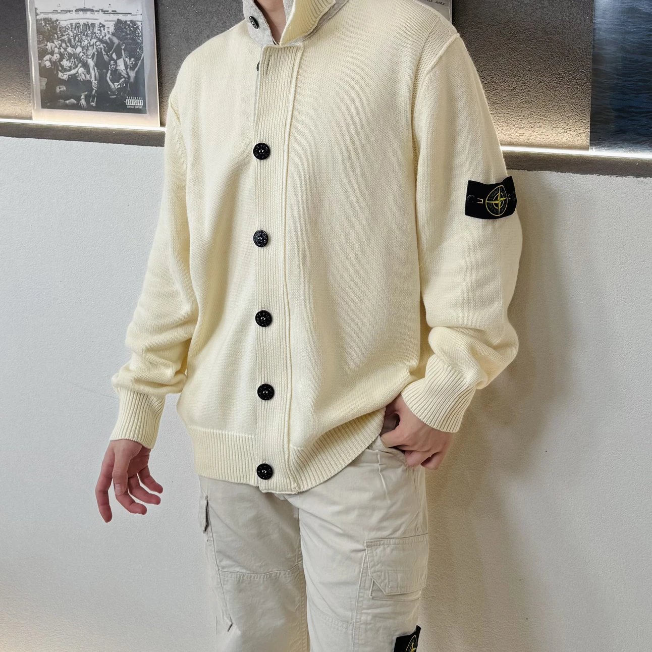 RD-C029 · Stand-Collar Wool-Knit Jacket showcase view 10