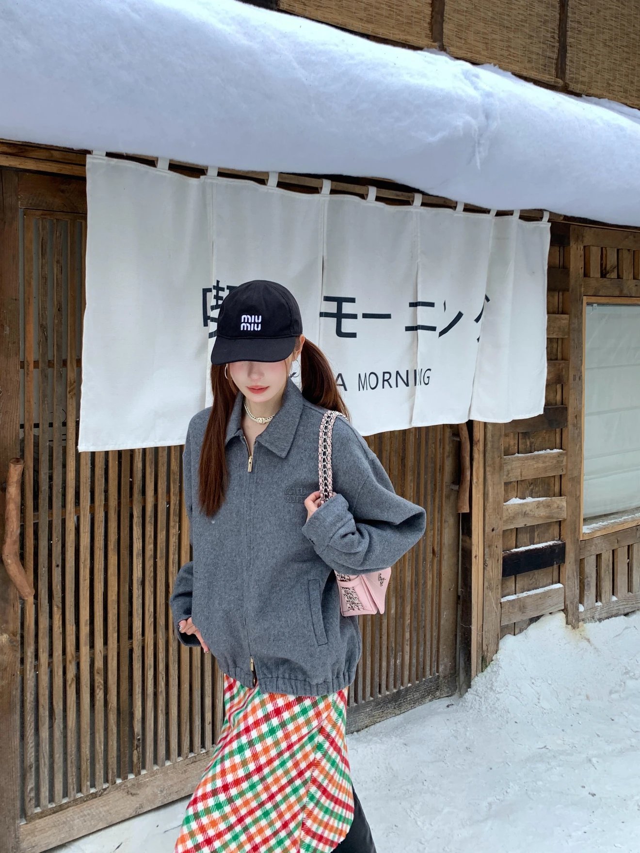 RD-C027 · Grey Wool Jacket showcase view 3