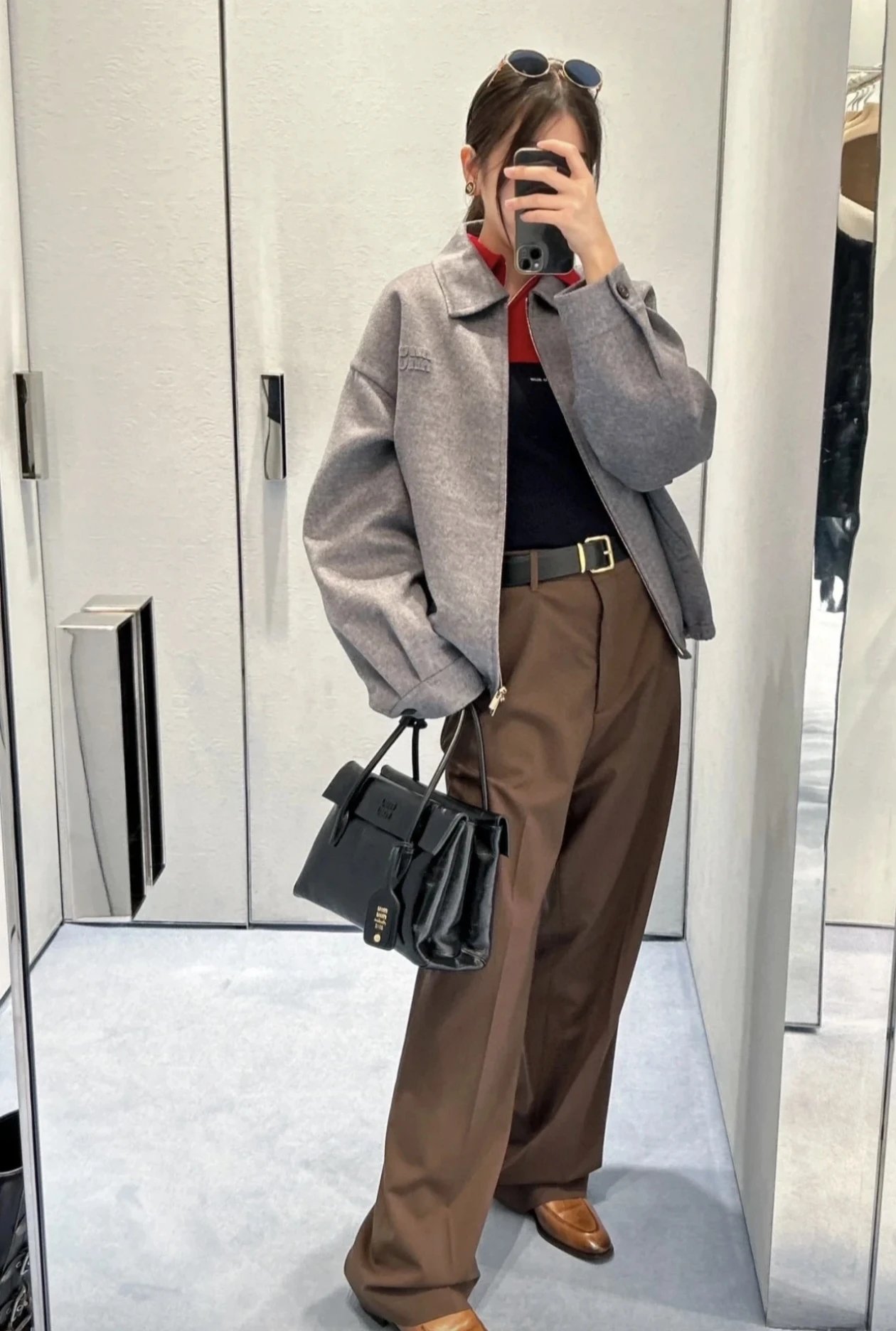 RD-C027 · Grey Wool Jacket showcase view 7