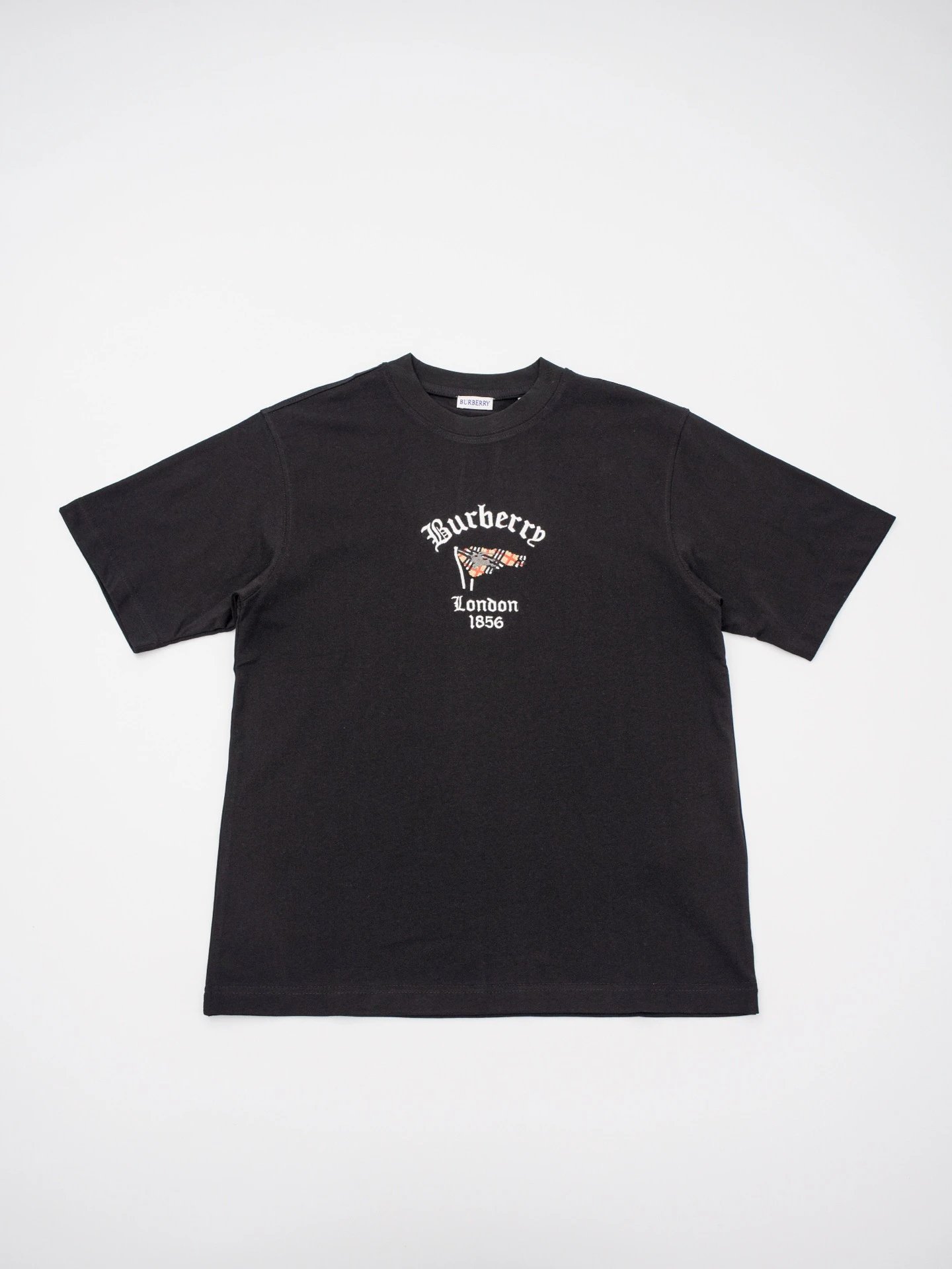 RD-C127 · Gothic Flag Embroidered Cotton T-Shirt showcase view 10